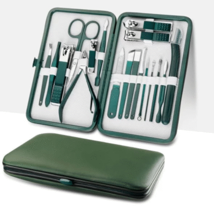 Manicure Set with Exquisite Leather Cover