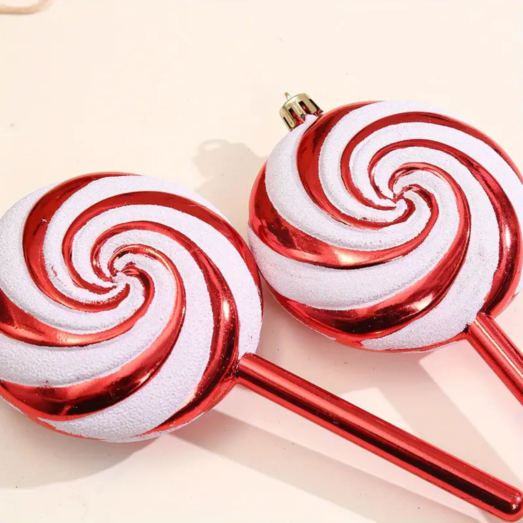 2pcs Set Christmas Candy Pop
