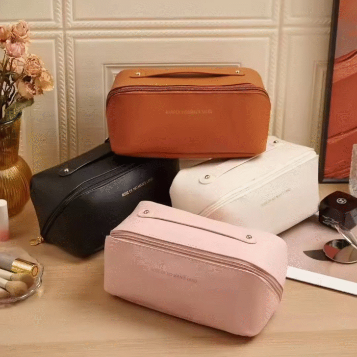 PU Leather Cosmetic Storage Bags