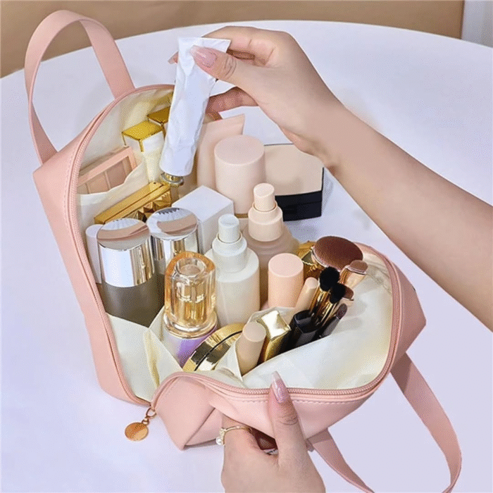 PU Shell Makeup Bag