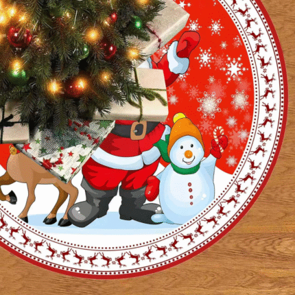 Printed Christmas Tree Skirts