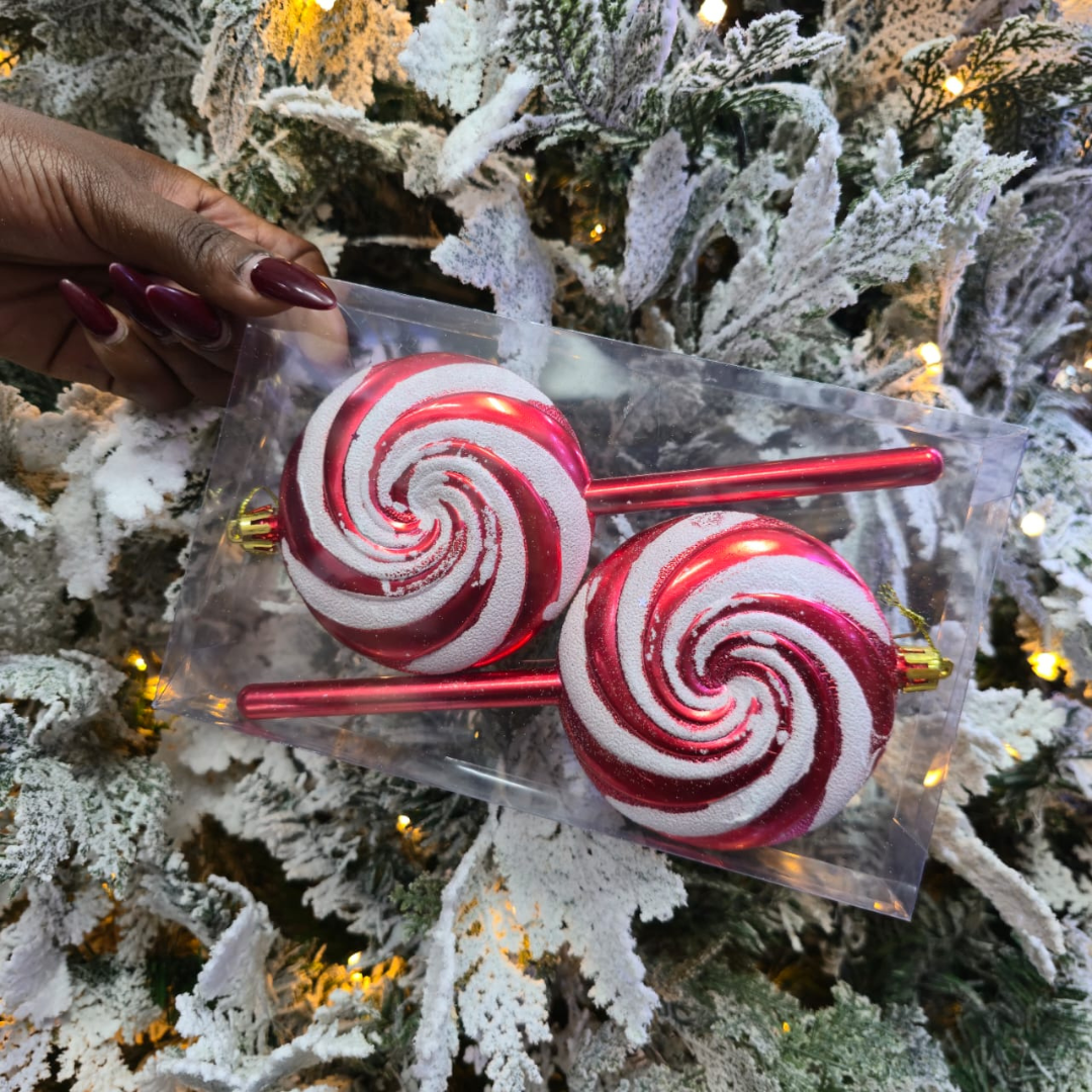 2pcs Set Christmas Candy Pop