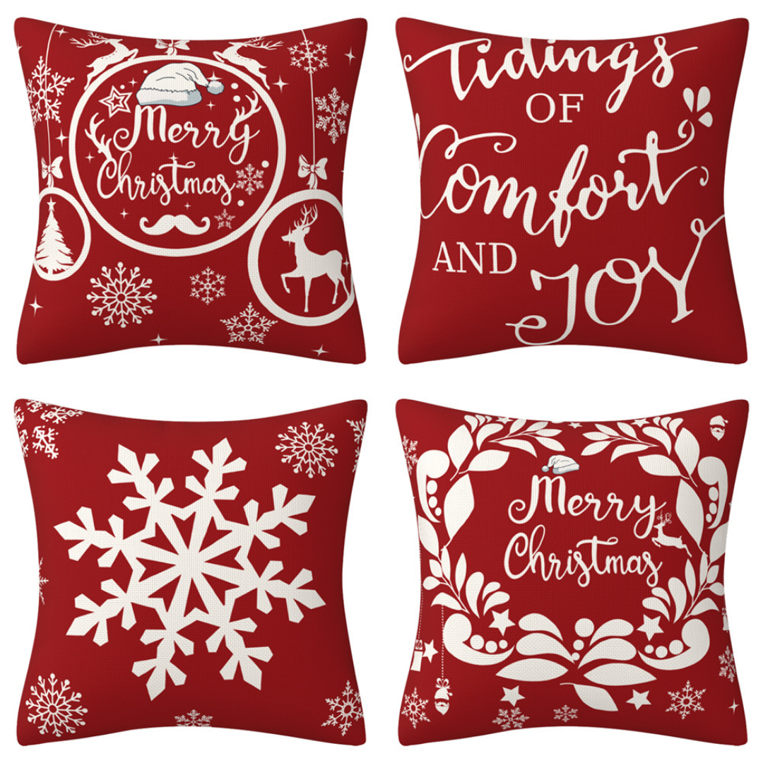 Decorative Christmas Throw Pillow Covers