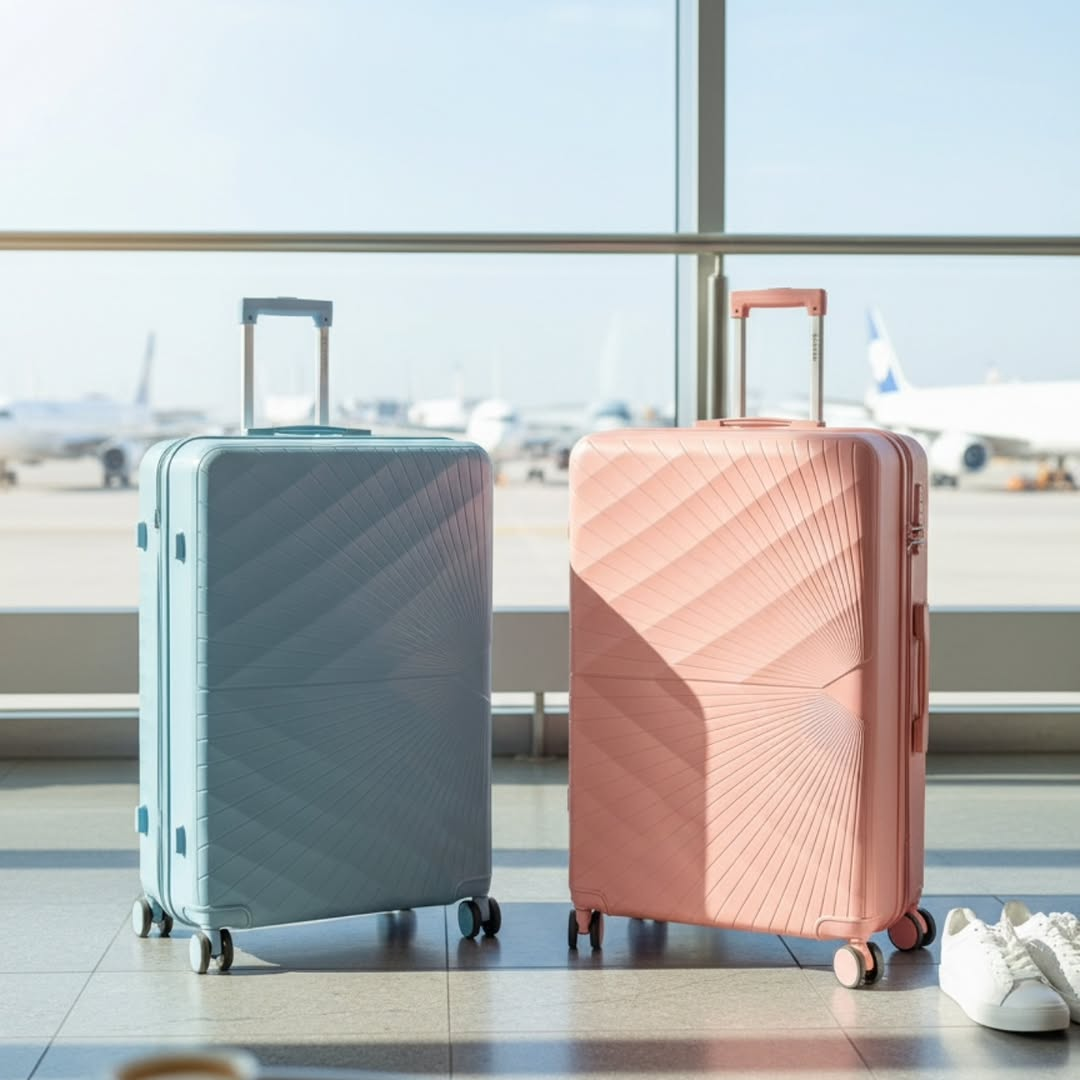 Durable Large-Size Rubber Suitcase