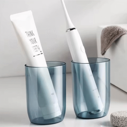 4 in 1 Cups Portable Large Capacity Travel Toothbrush Holder