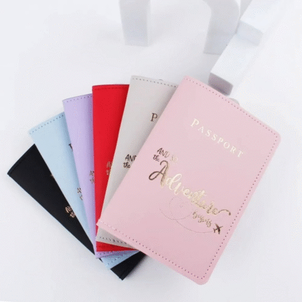 PU Leather Passport Cover Holder
