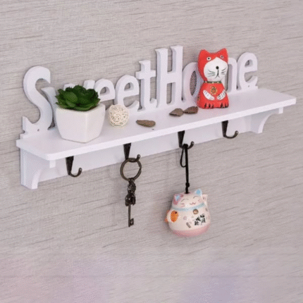 Key Holder Sweet Home Wall Mounted Rack