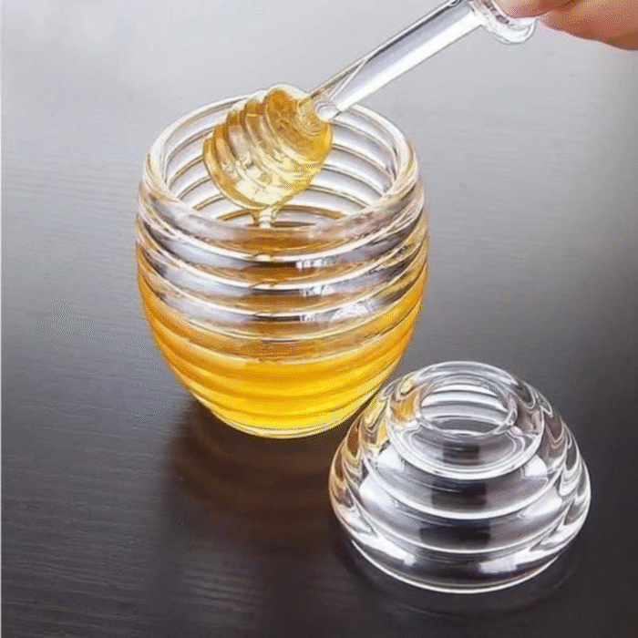 Acrylic Honey Dispenser with Dipper