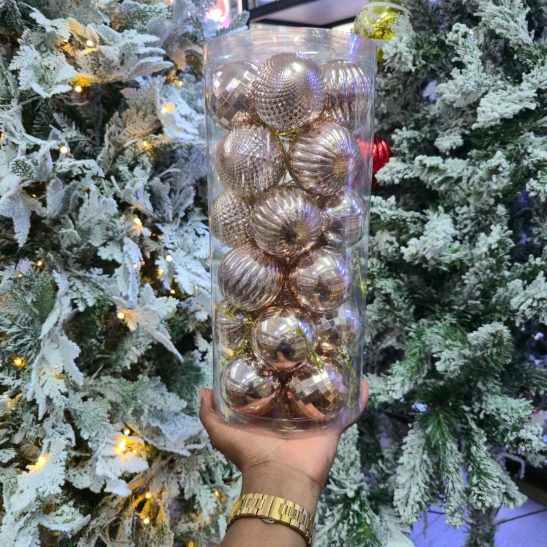 24Pcs Christmas Bubbles