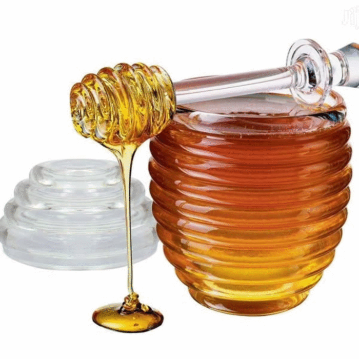 Acrylic Honey Dispenser with Dipper