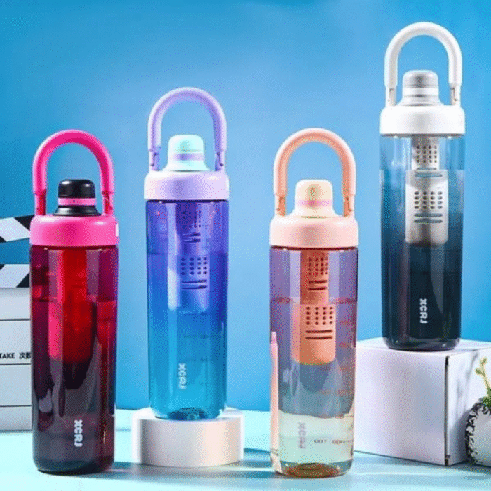 Outdoor Sports Portable 1L Water Bottle with Strainer