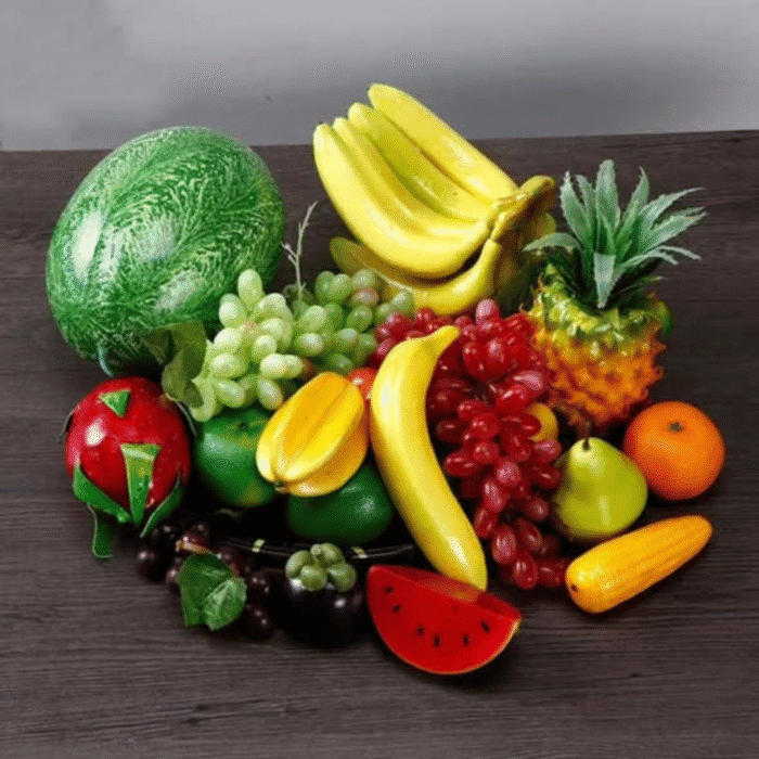 13Pcs Decorative Artificial Fruits