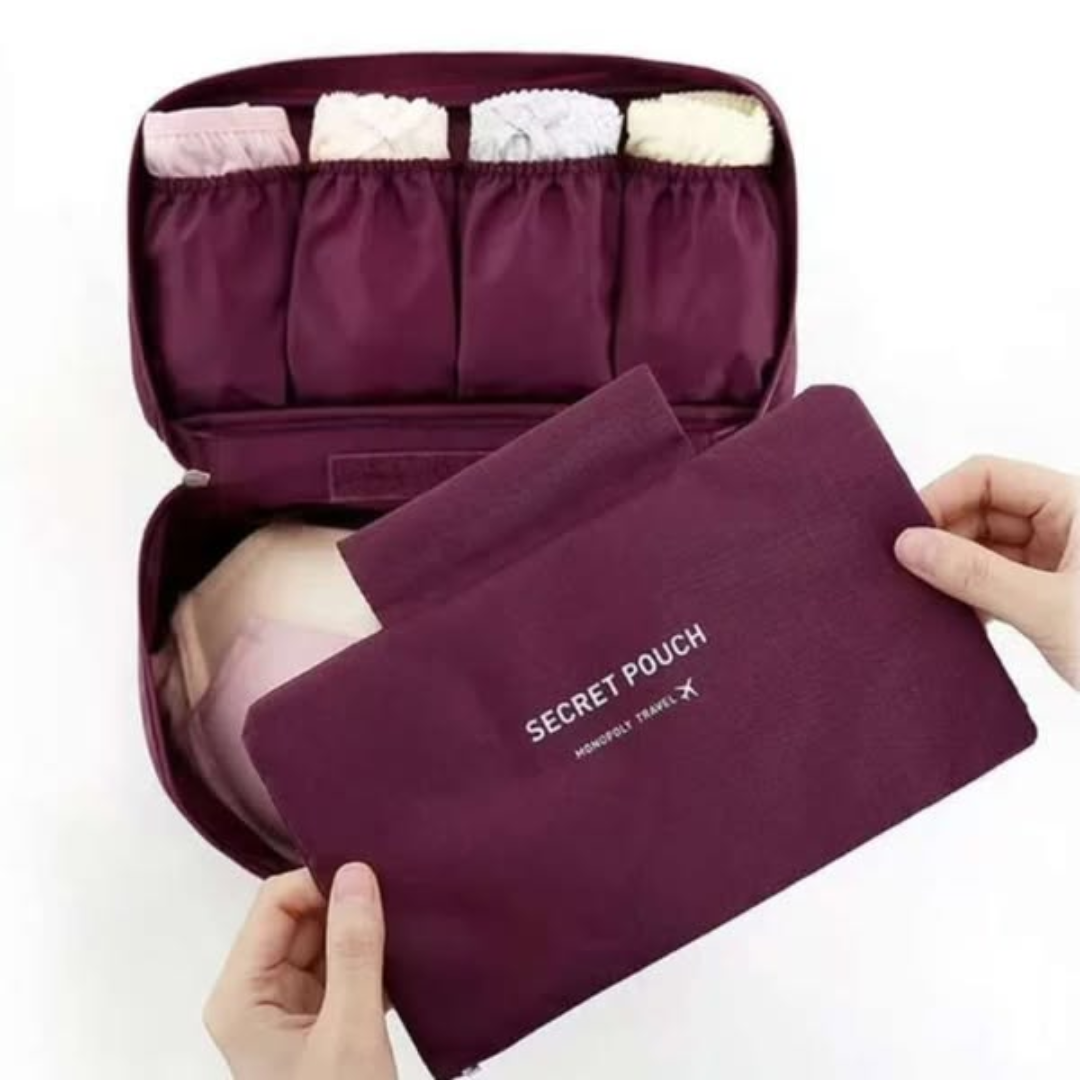 Bra Undergarments Travel Toiletry Bag