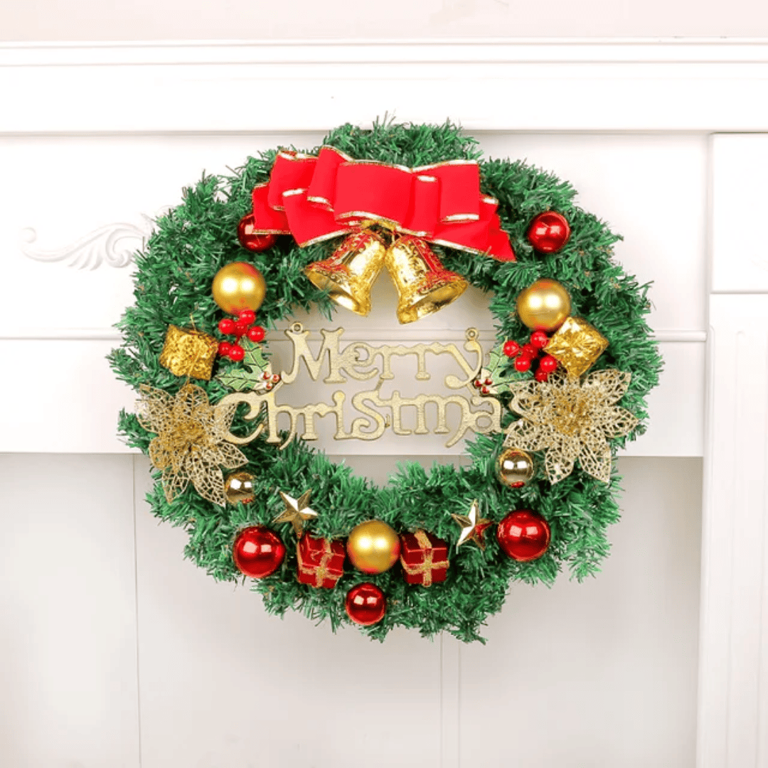 30cm Front Door Christmas Wreath Decoration