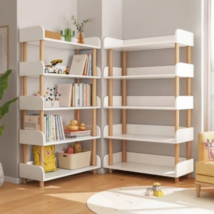 Multi-Purpose Bamboo Bookshelf