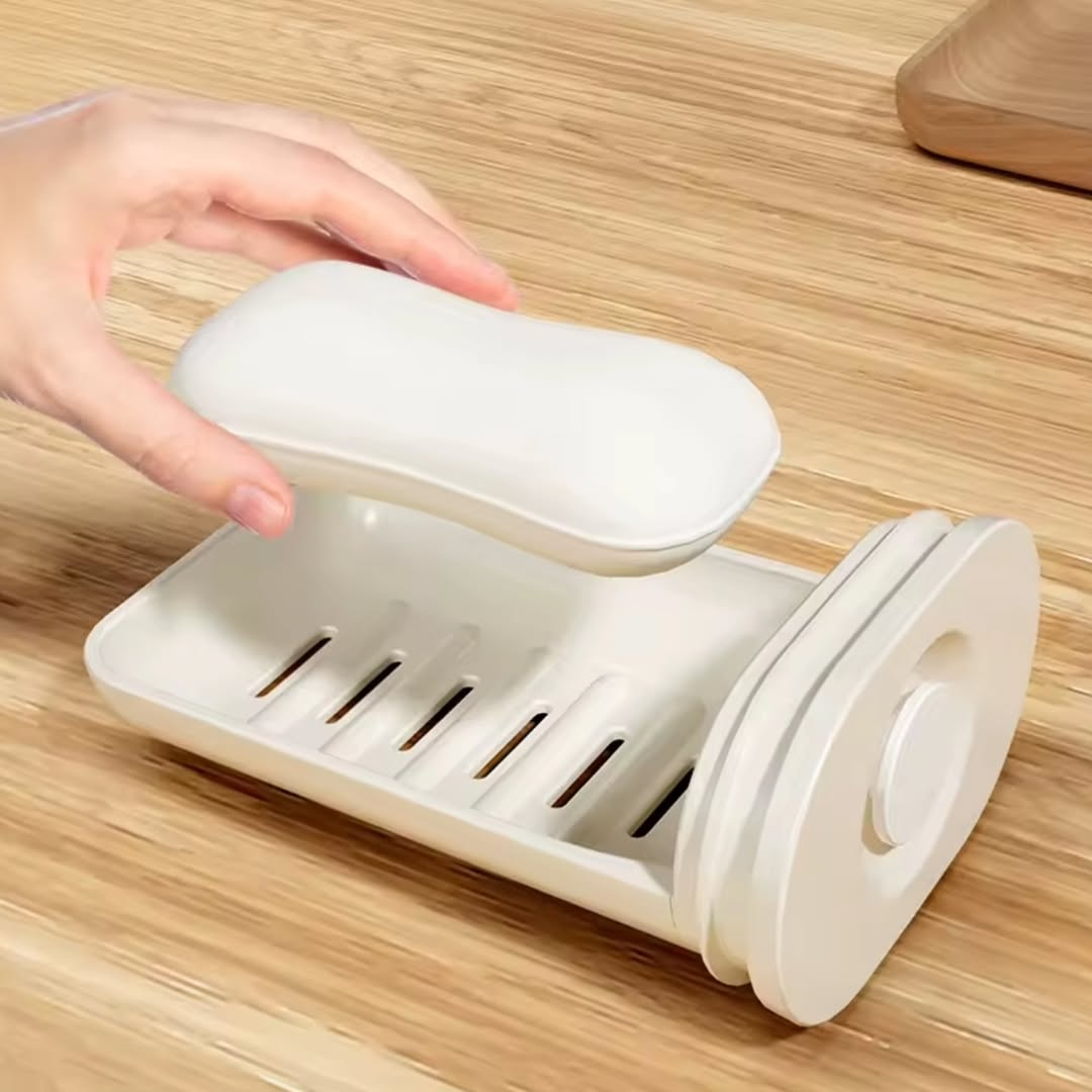 Portable Soap Holder with Lid