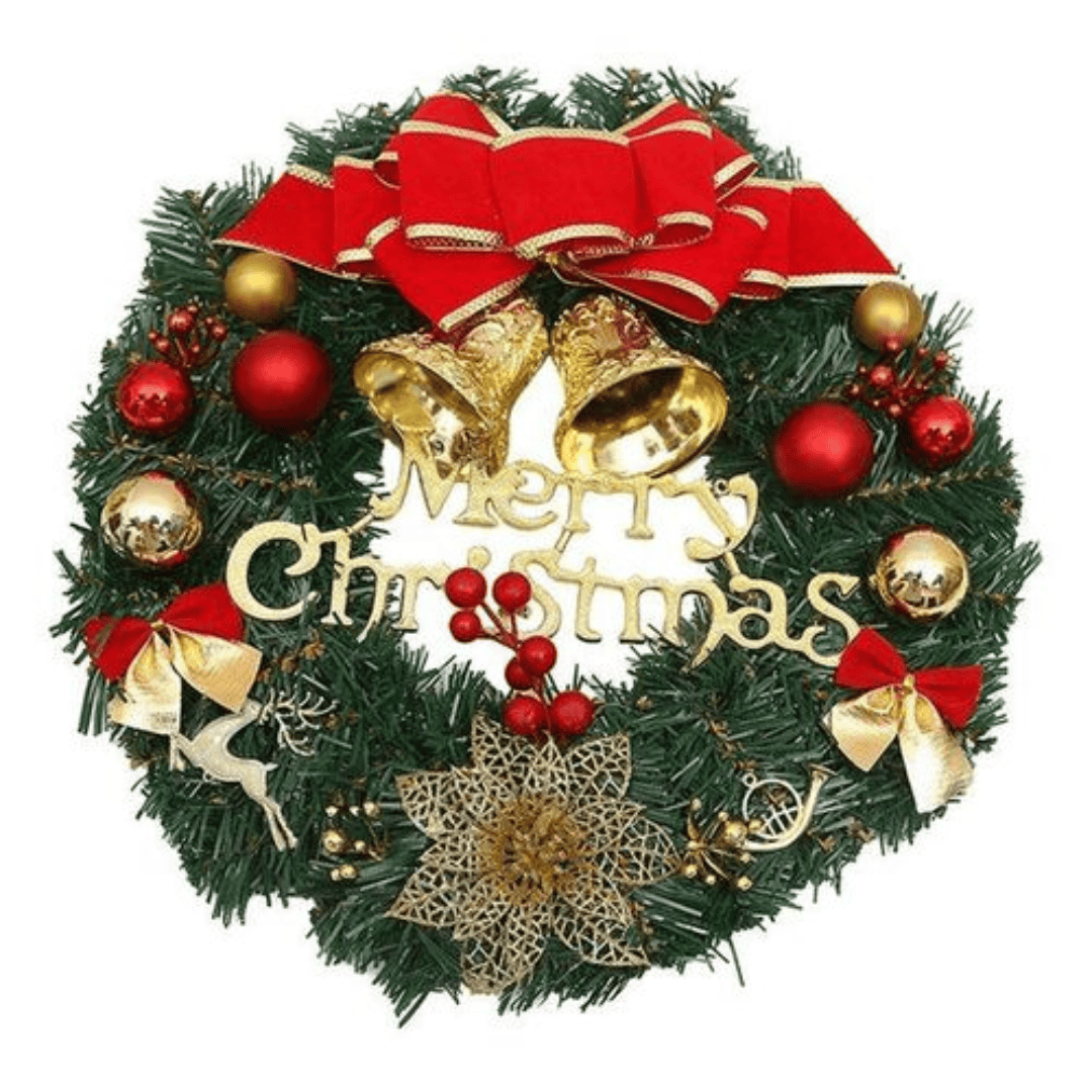 30cm Front Door Christmas Wreath Decoration