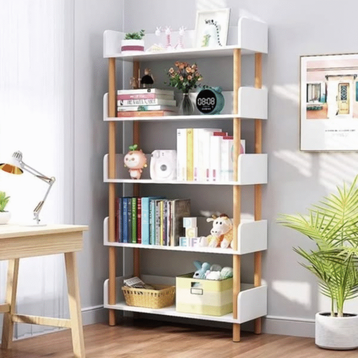 Multi-Purpose Bamboo Bookshelf
