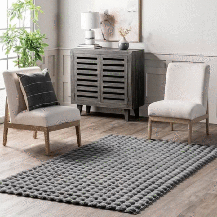 5x8 Fur Carpet Plush Rug
