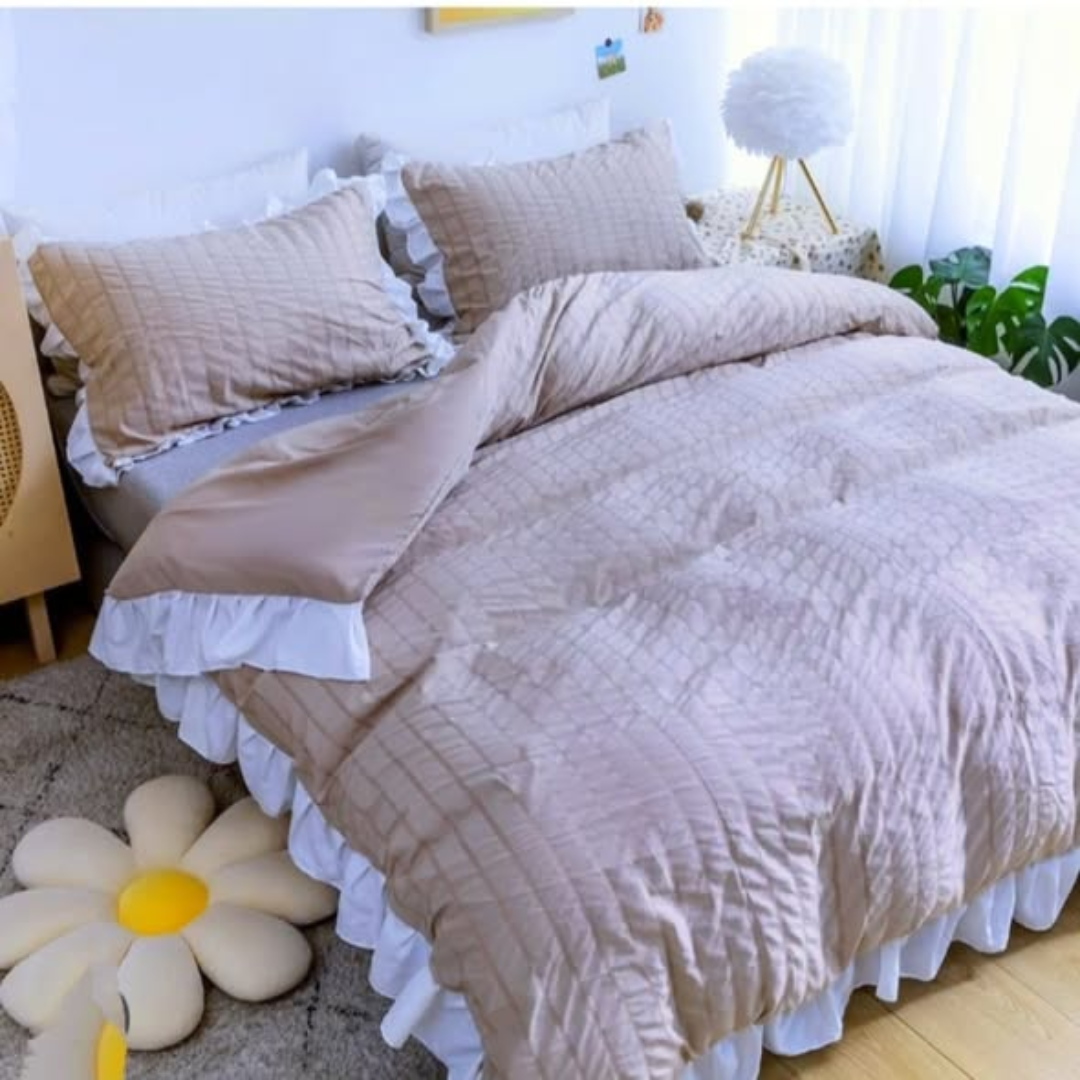 6×7 Laced Duvet Set