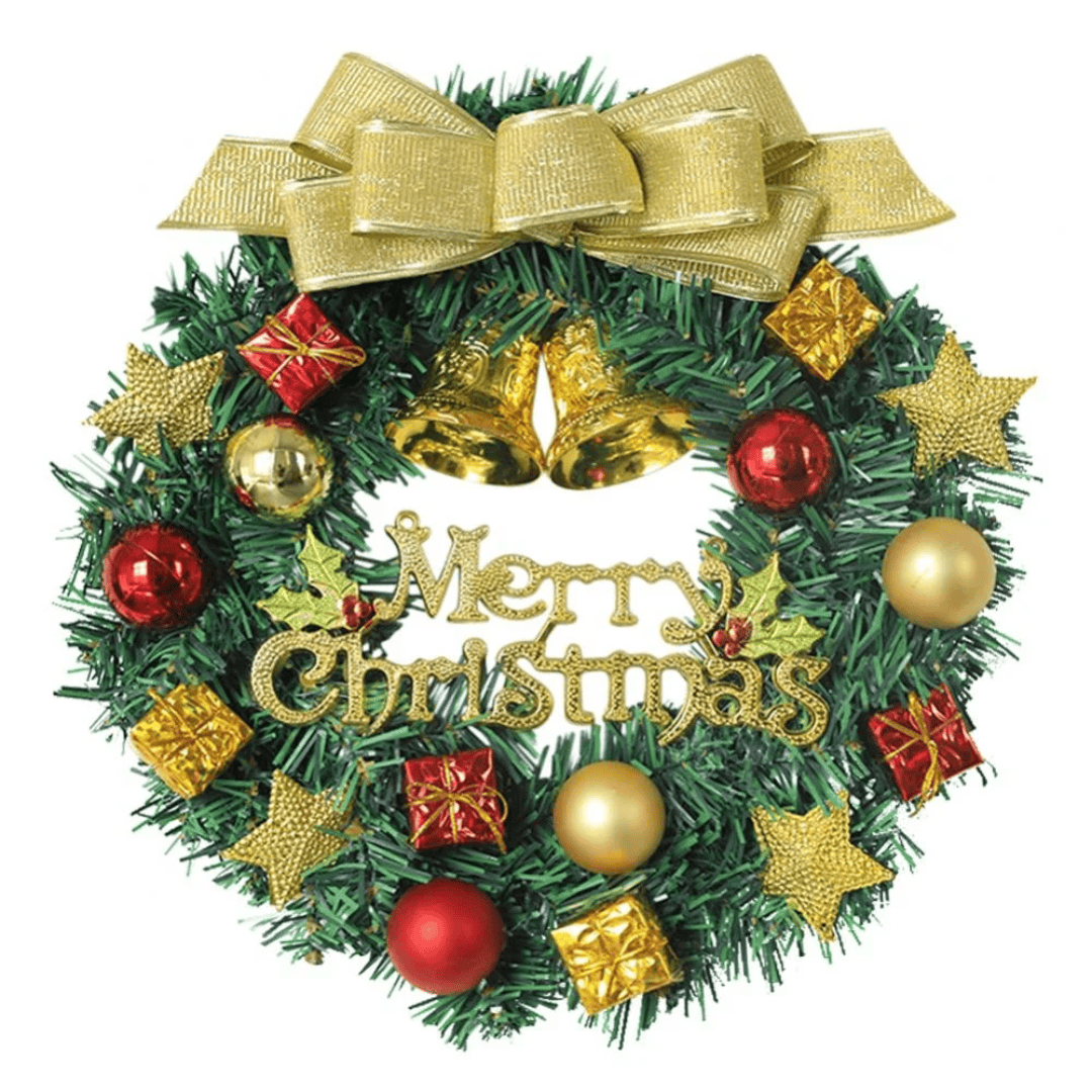 30cm Front Door Christmas Wreath Decoration