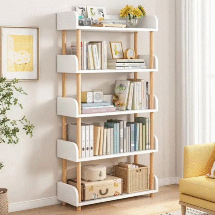 Multi-Purpose Bamboo Bookshelf