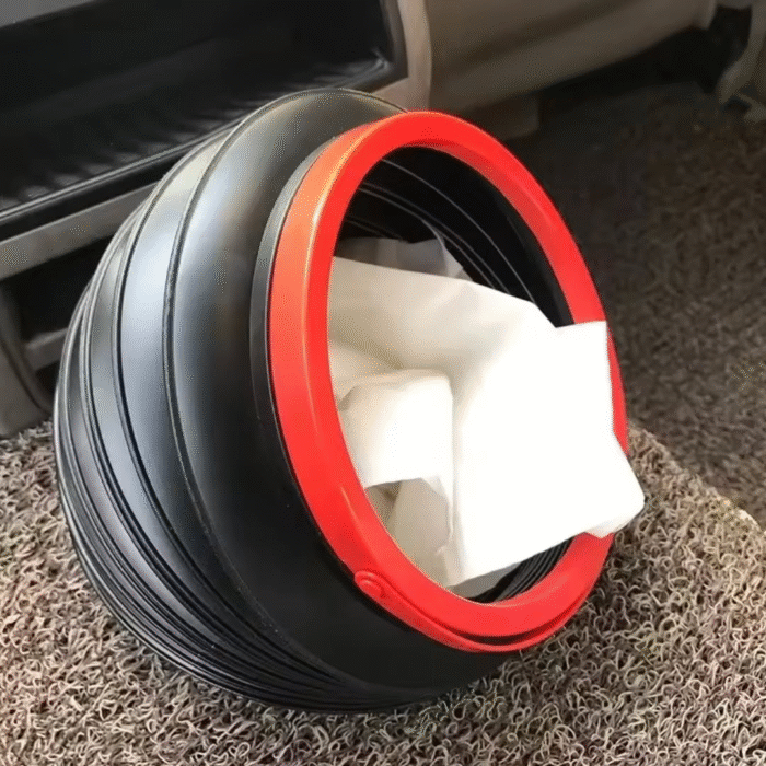 Collapsible Car Dust Bin
