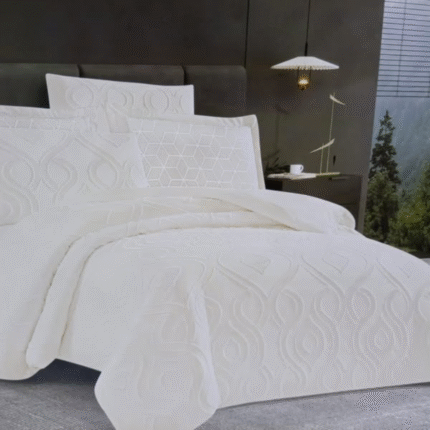 6x6 Tufted Duvet Cover Set