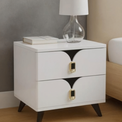 Two Drawer Bedside Table