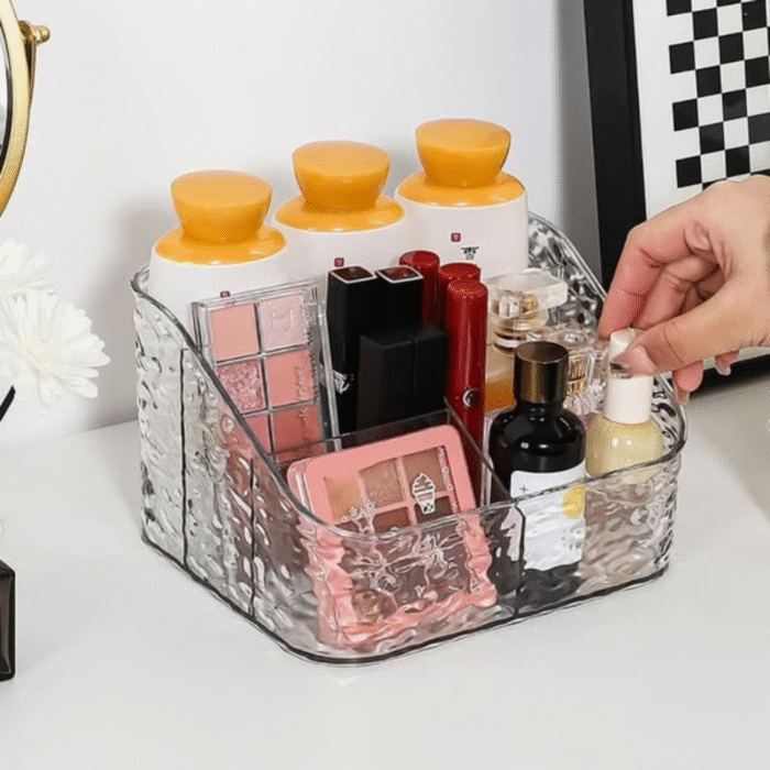 5 Grid Remote/Cosmetic Organizer