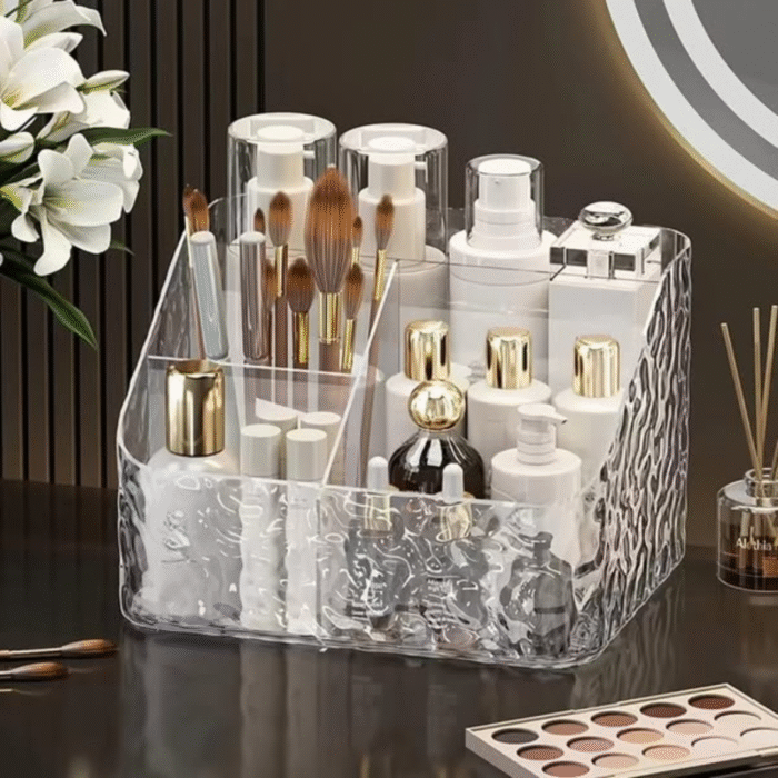 5 Grid Remote/Cosmetic Organizer