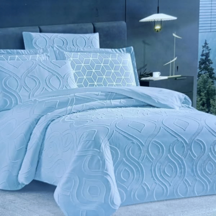 6x6 Tufted Duvet Cover Set