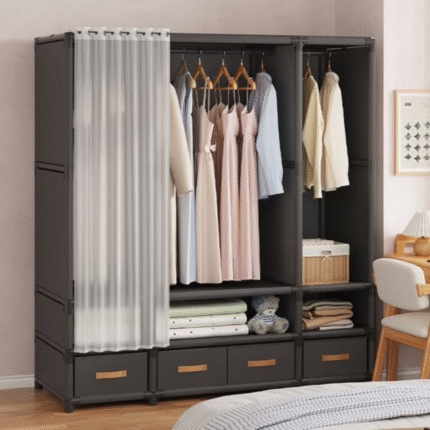 Heavy Duty Metallic Wardrobe