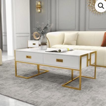 Tempered Glass Top Coffee Table