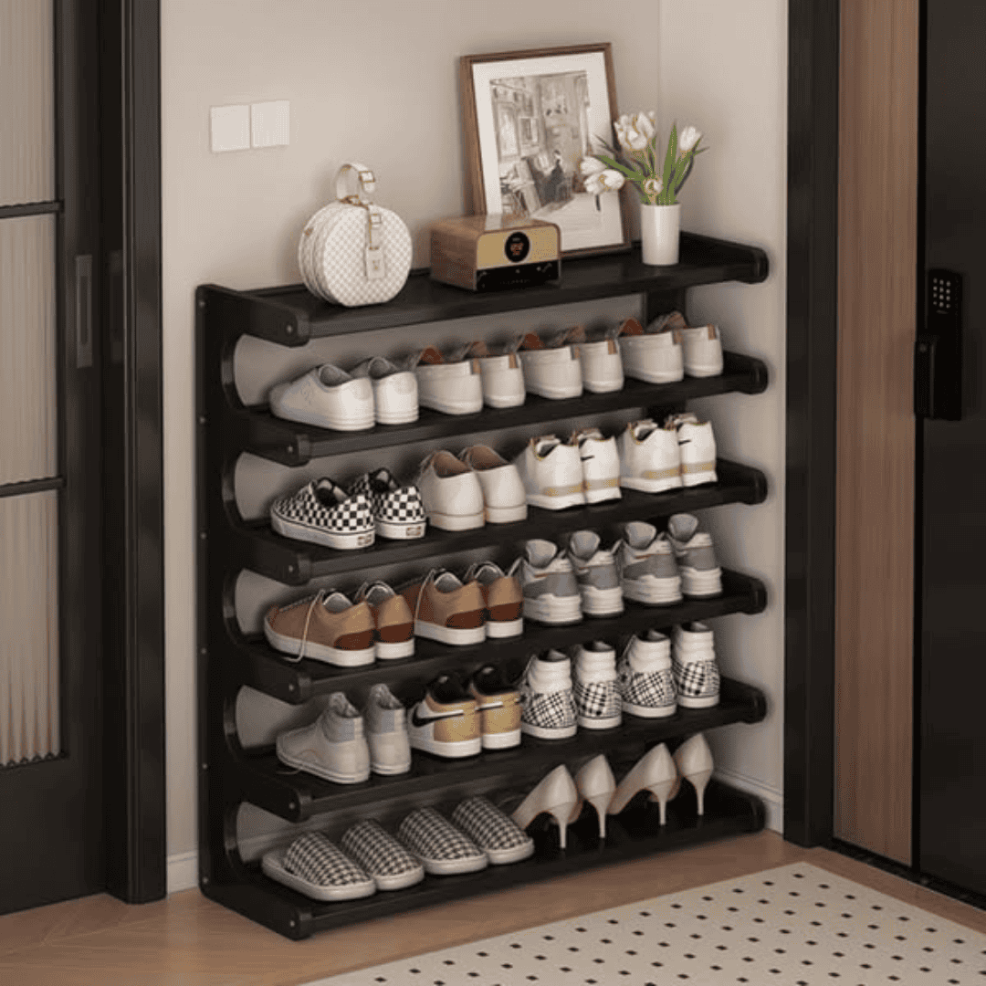6 Layer Bamboo Shoe Rack