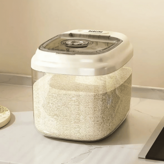 Indian Rice Bucket Moisture-Proof Rice Bucket - Luvly Household Collections