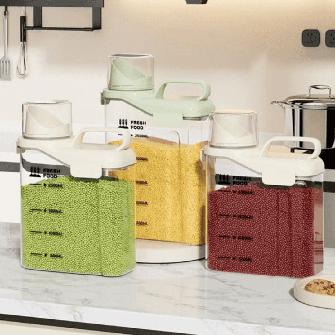 Acrylic Airtight Cereal Container