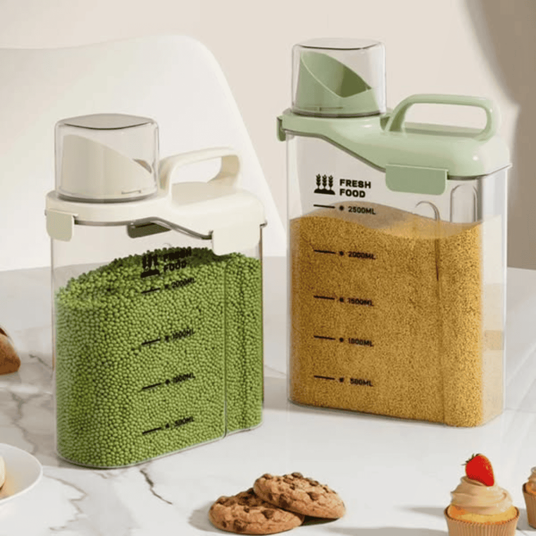 Acrylic Airtight Cereal Container