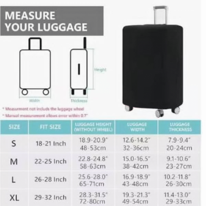 Stretchy Travel Luggage Bag Protector