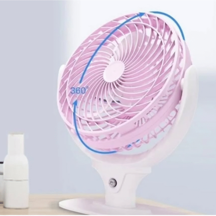 Rechargeable Powerful 3 Modes Desktop Fan
