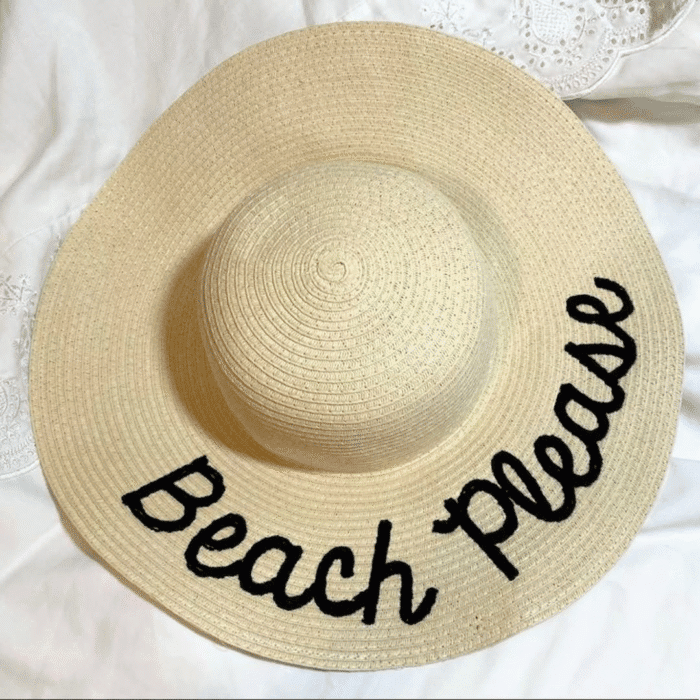 Beach Please Summer Hat
