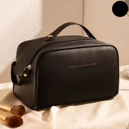 Double Zipper Makeup Bag
