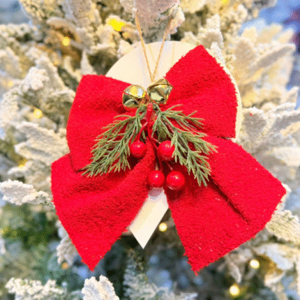 Red Christmas Bow