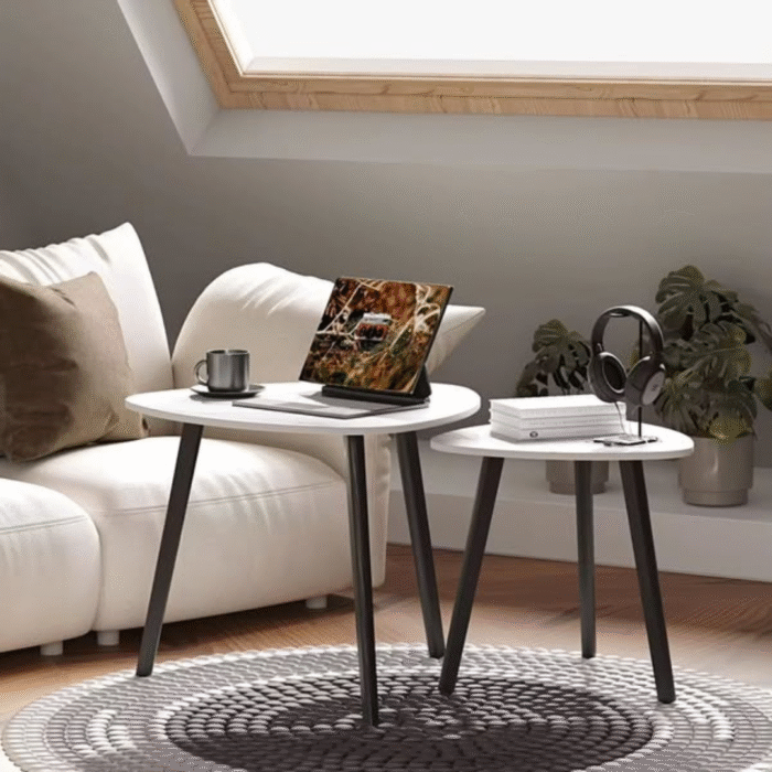 2Pcs Set Coffee Table