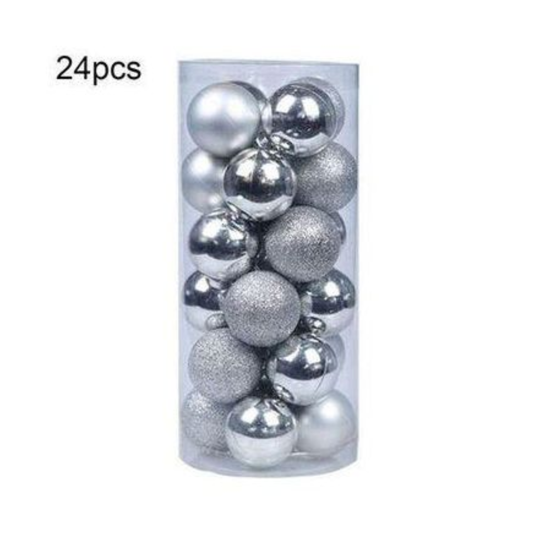24pcs Christmas Decor Balls