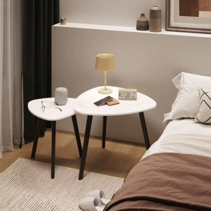 2Pcs Set Coffee Table