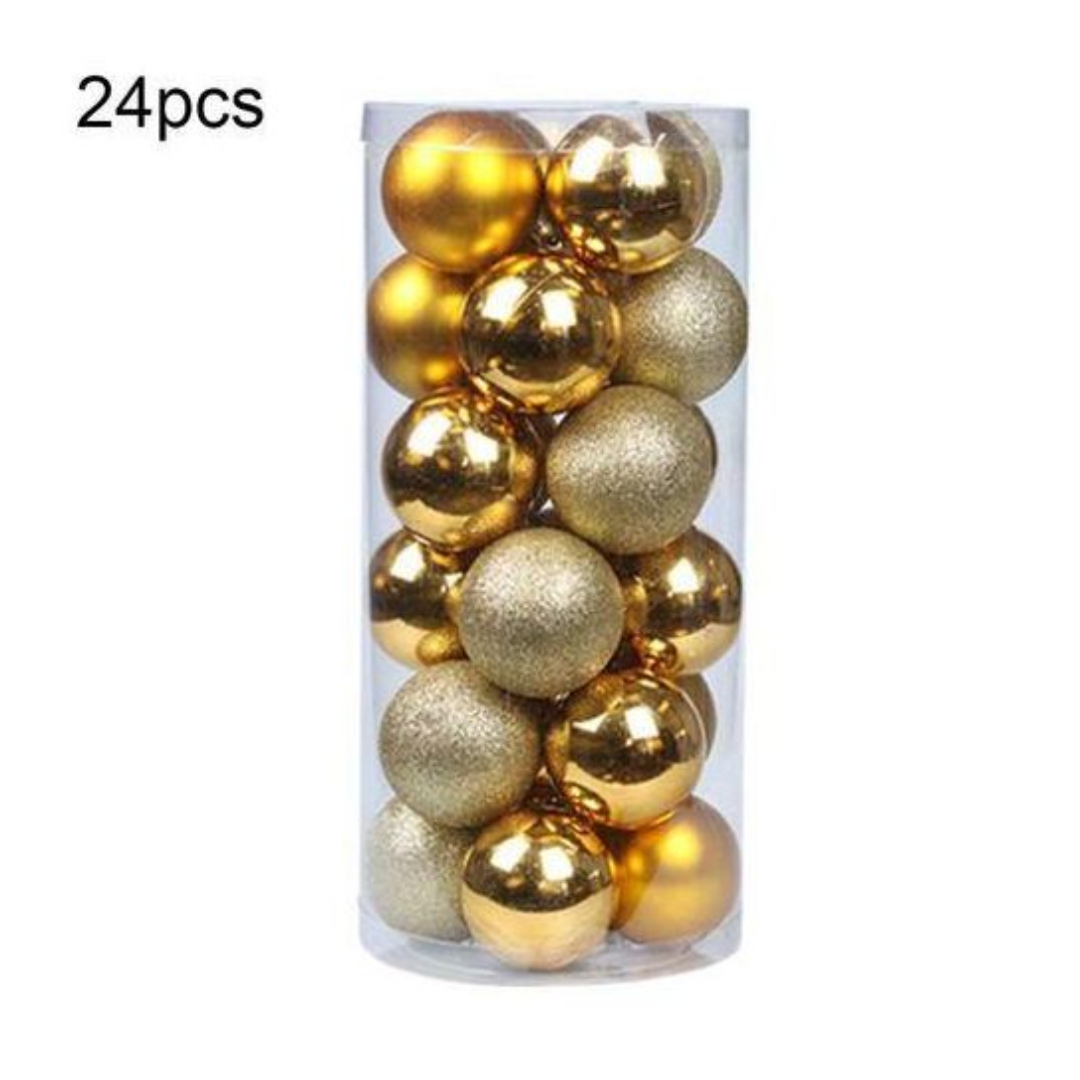 24pcs Christmas Decor Balls