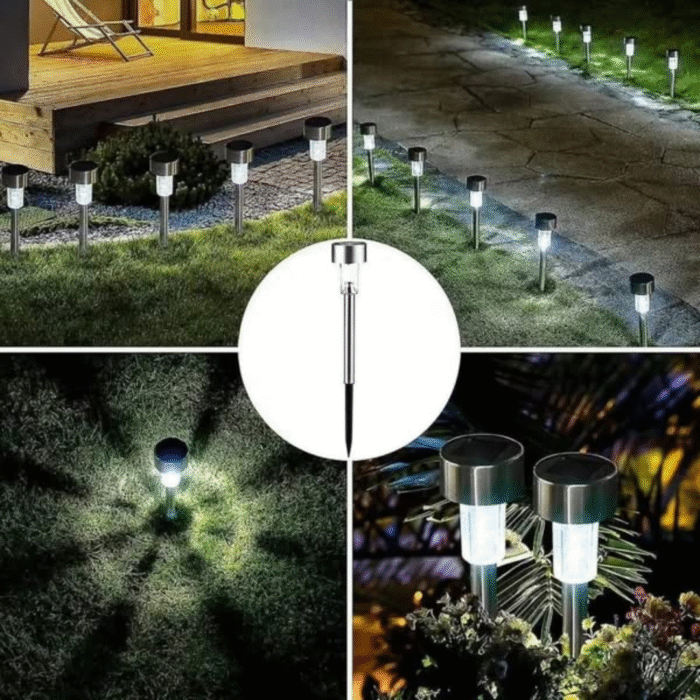 12Pcs Pathway Lawn Lights