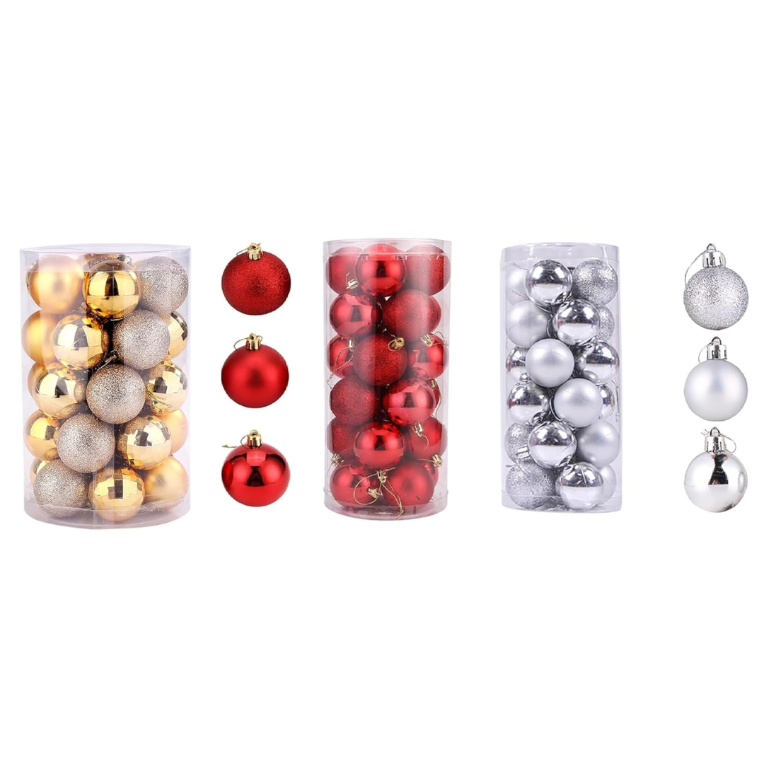 24pcs Christmas Decor Balls