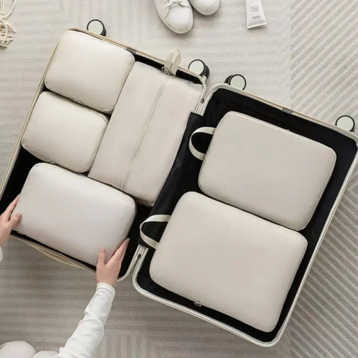 6pcs Set Compressible Luggage Travel Bags